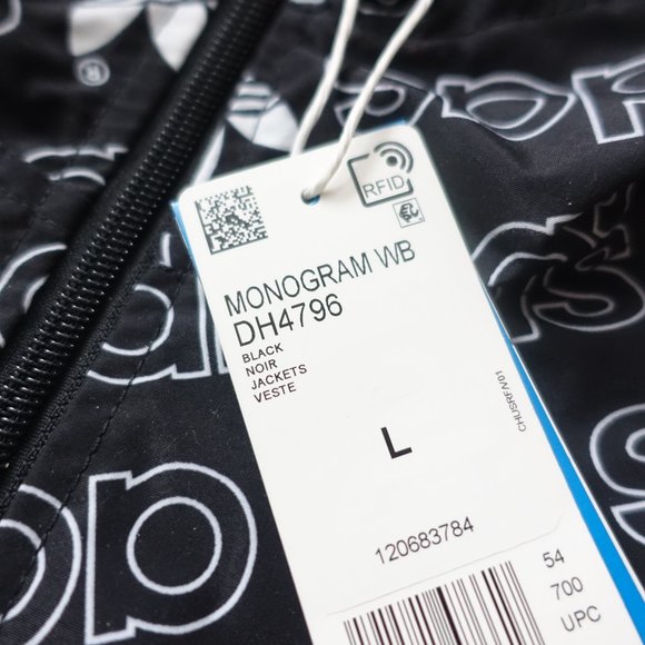 Adidas Originals Trefoil Monogram Windbreaker - Picture 2 of 14